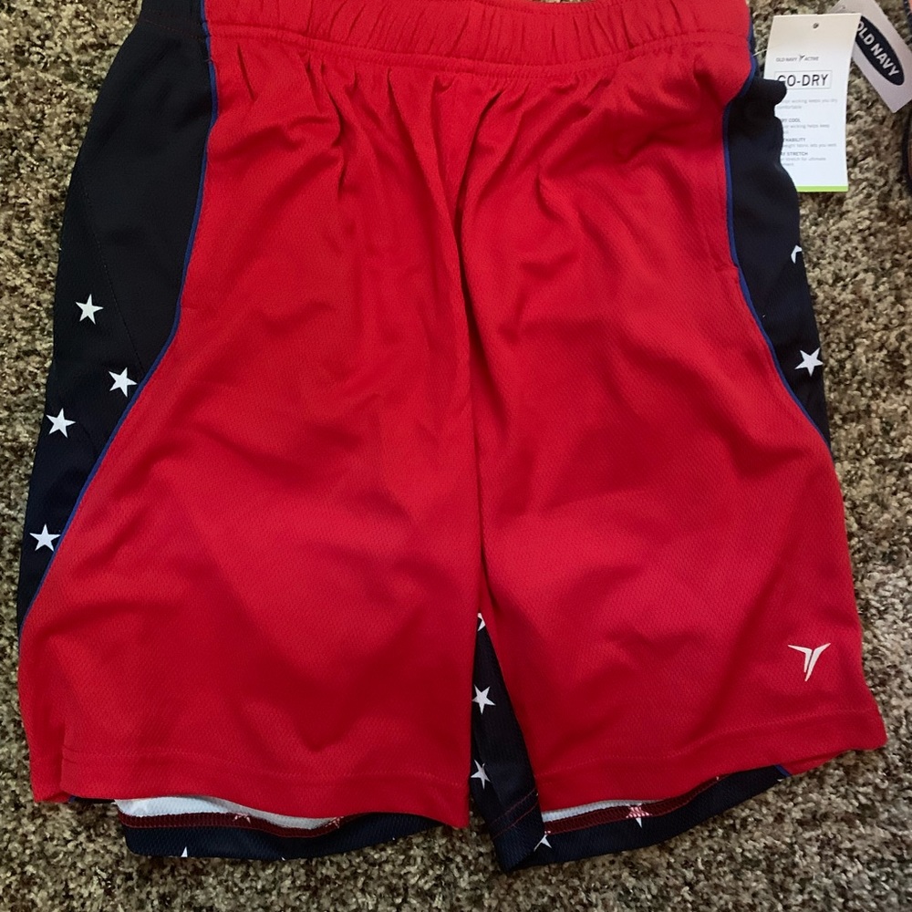 Old Navy Flag shorts Kids Large